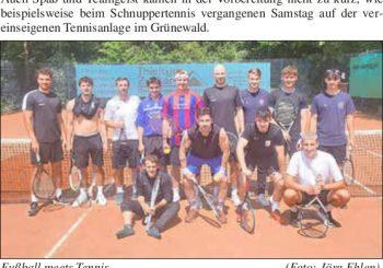Fußball meets Tennis